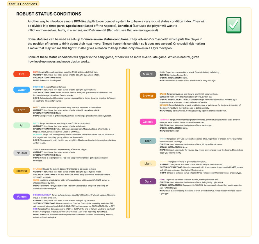 V2 Status Conditions